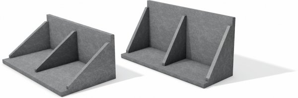 Kunststoff L-Stein Dachbegrünung