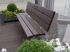 Recycling-Kunststoffbank Seniorenbank Sapo mit Lehne